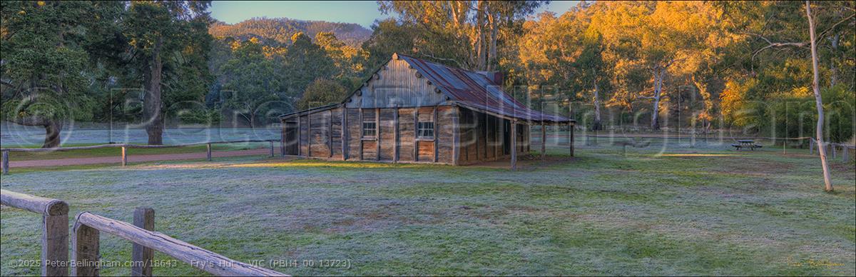 Peter Bellingham Photography Fry's Hut - VIC (PBH4 00 13723)